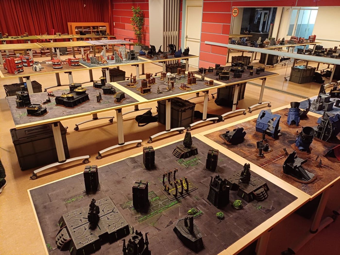 Voorbereiding van Silver Dragon Hobbyavond