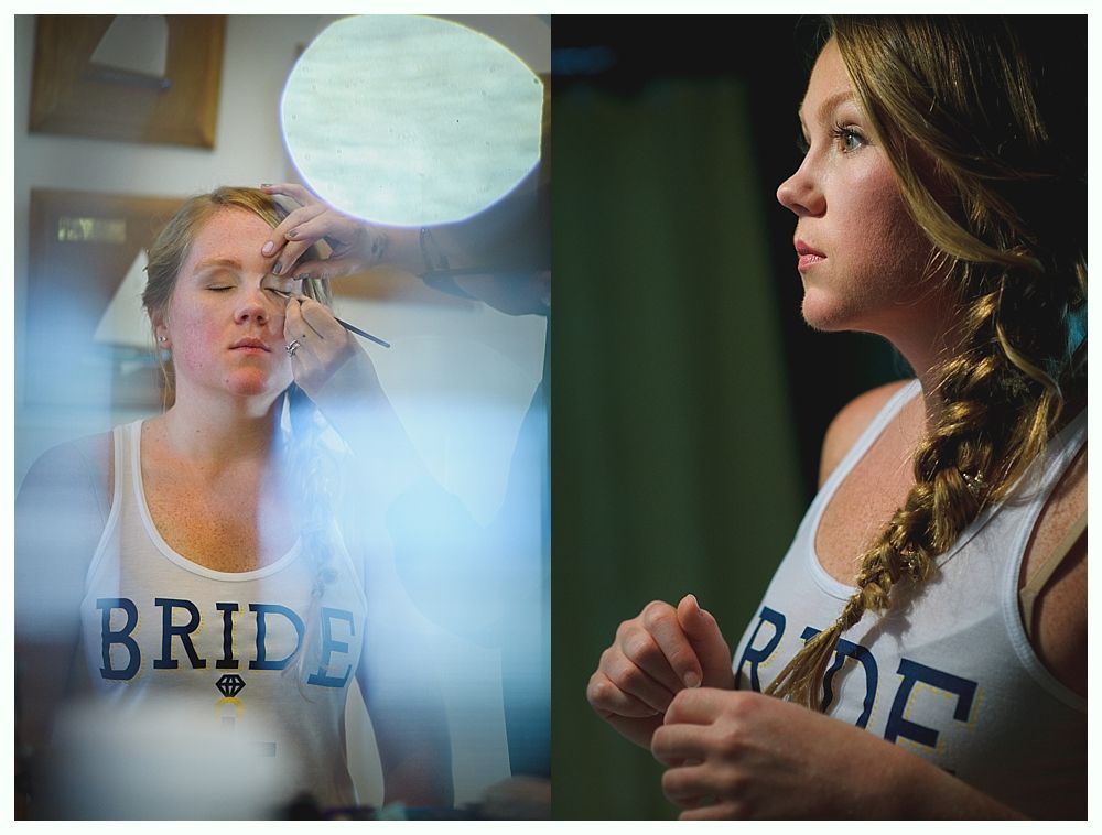Bride in a 