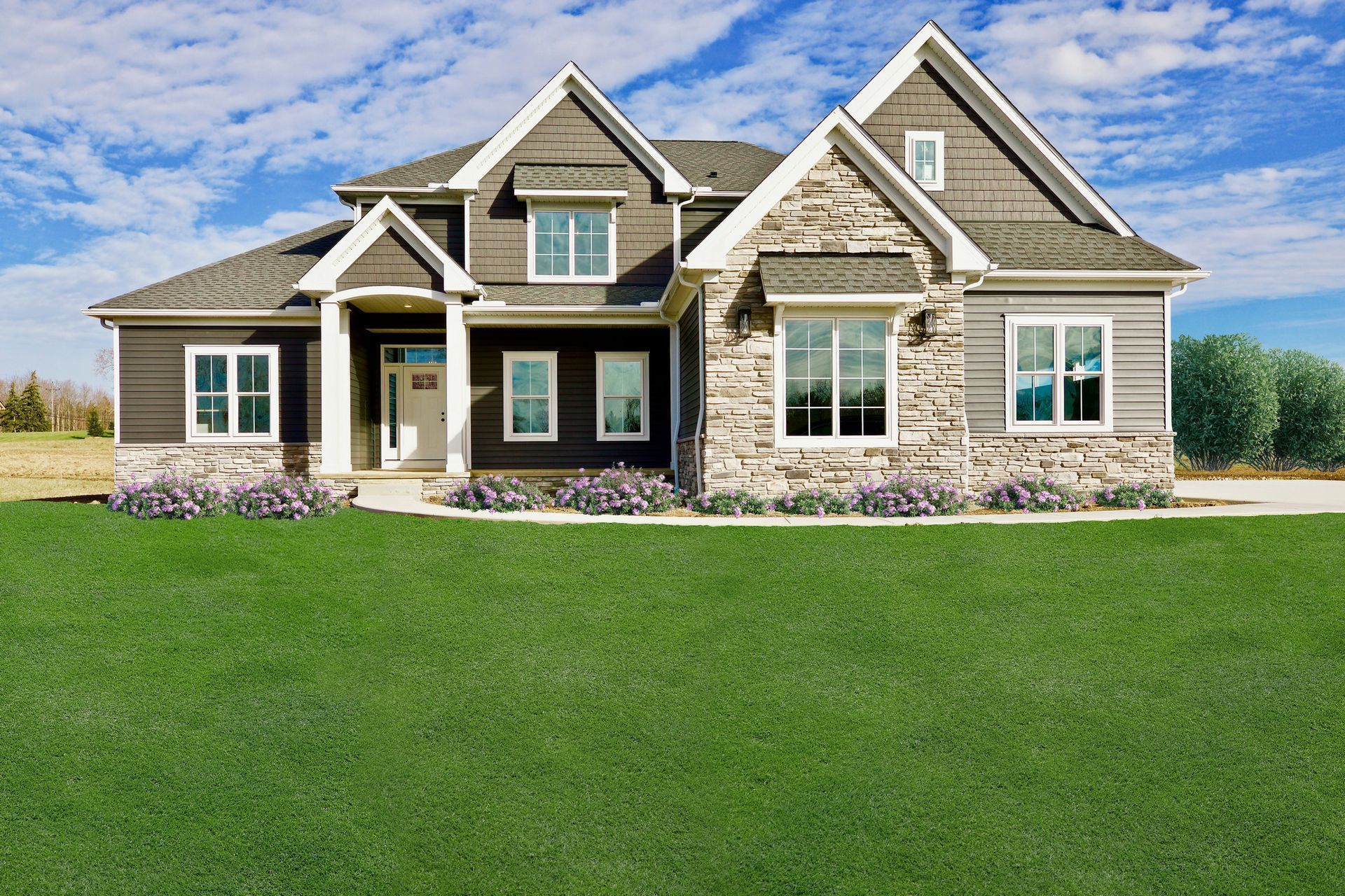 Mapleton exterior view