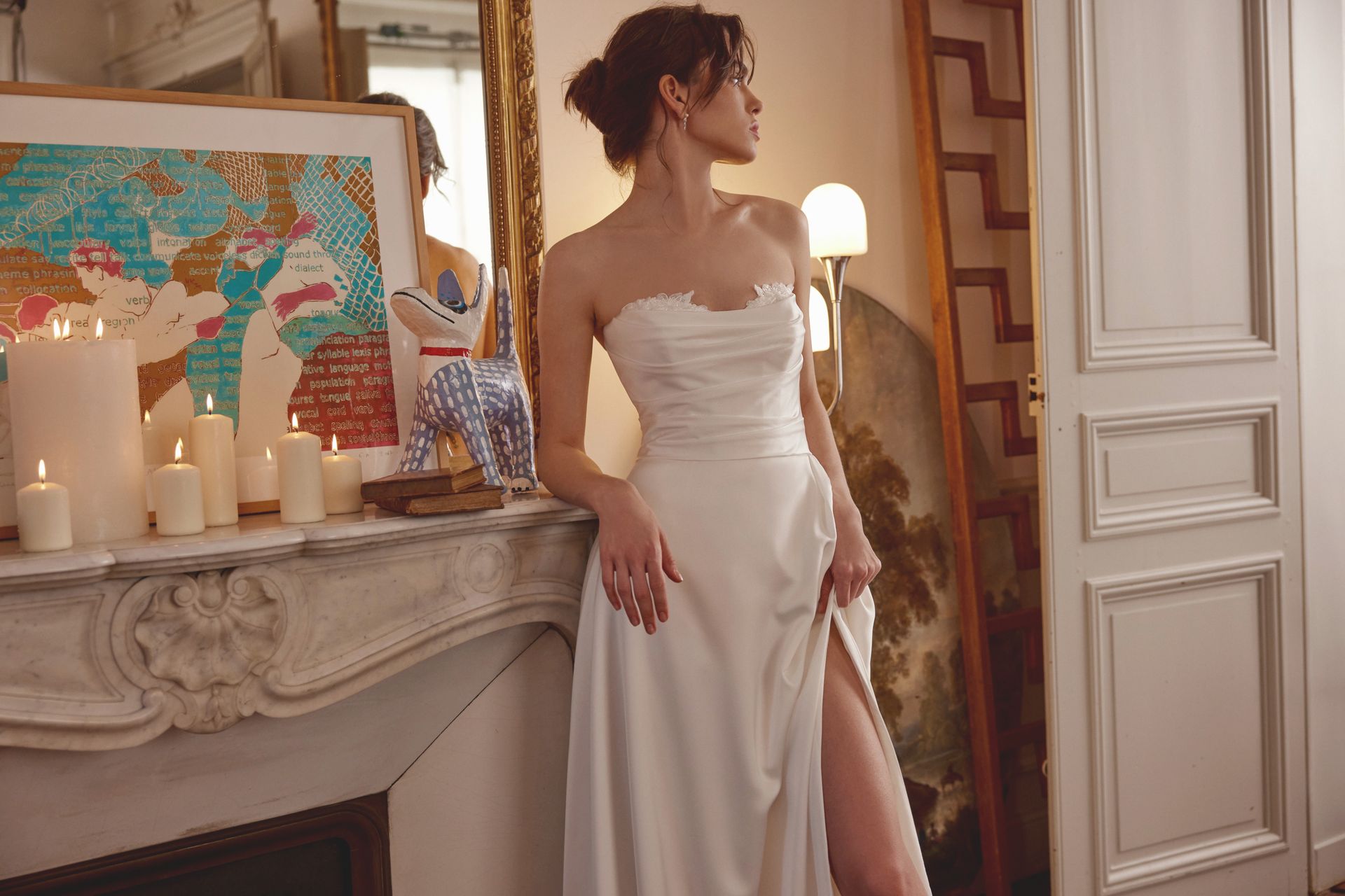 abito da sposa modello Marguerite di Justin Alexander Roma