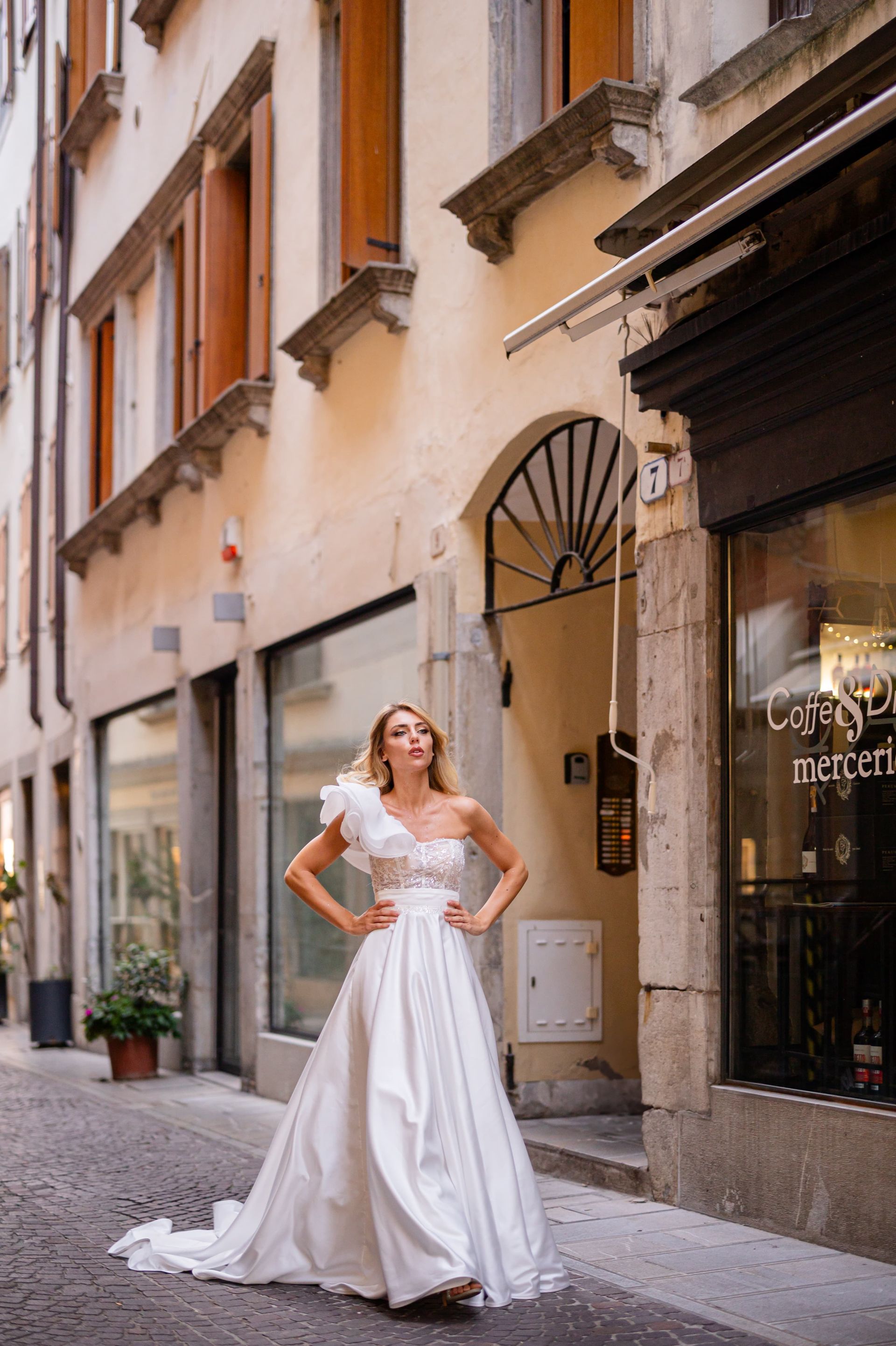 abito da sposa Barbara Beltrame