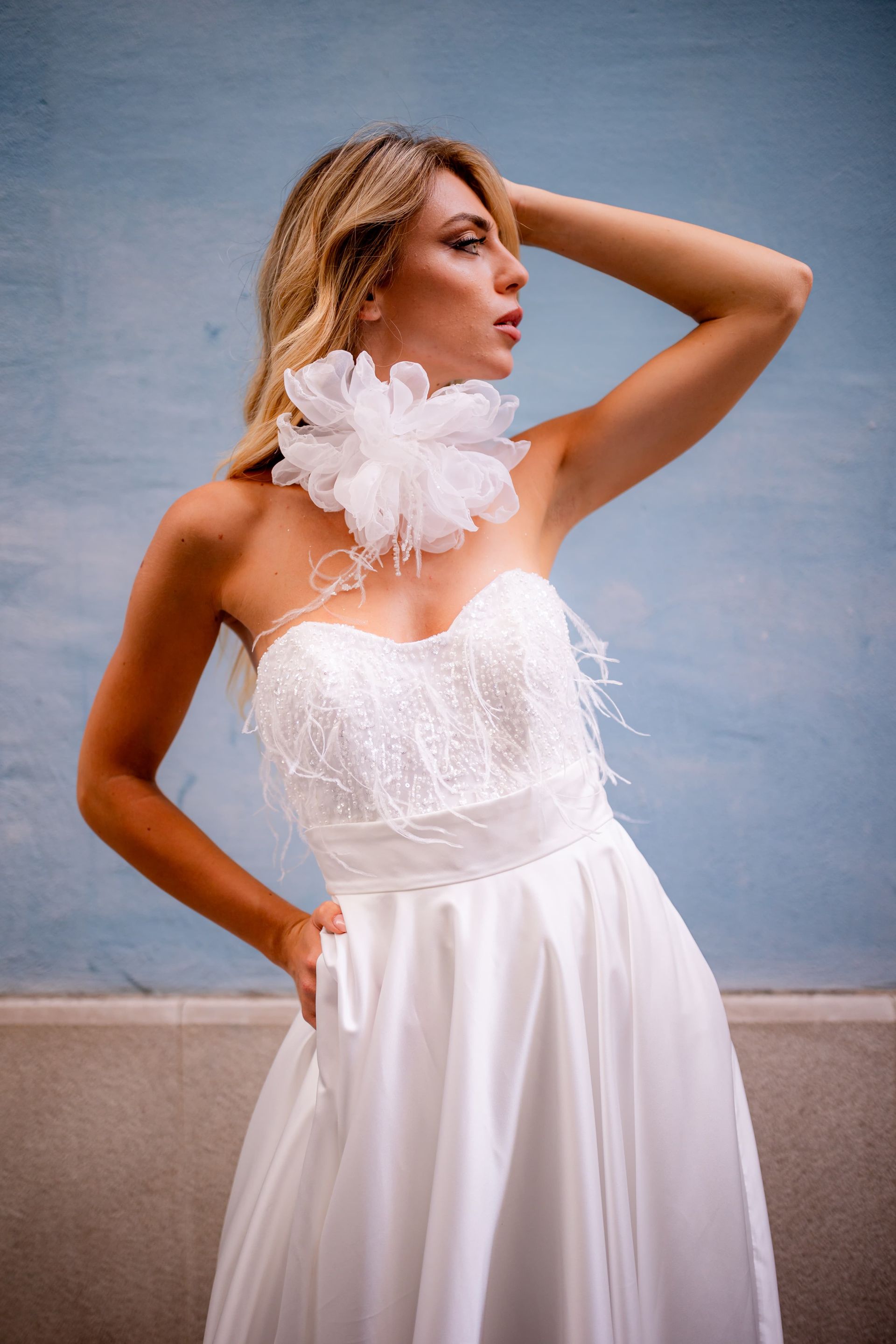 abito da sposa Collezione Mixology Barbara Beltrame Roma