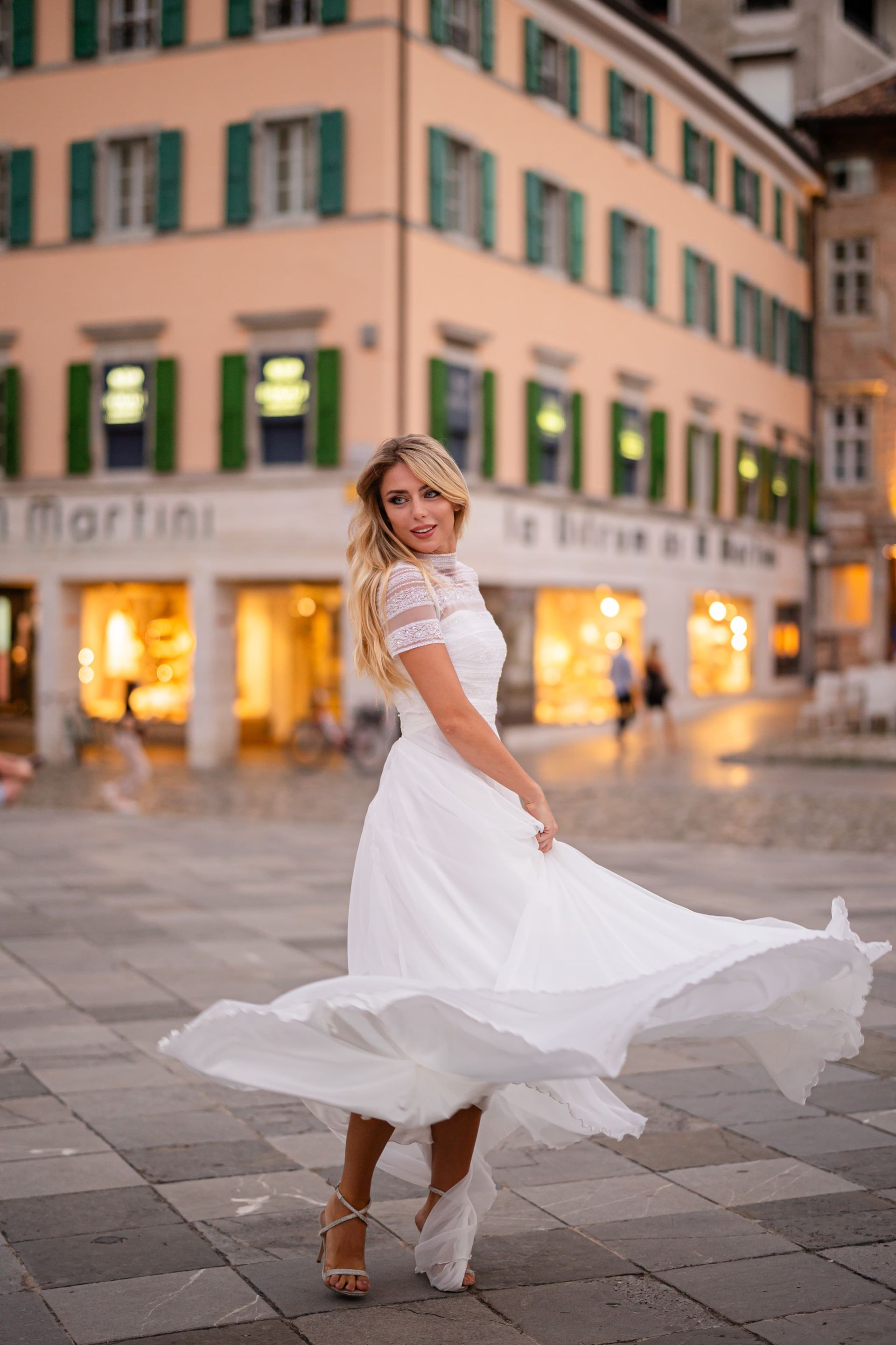 abito da sposa Barbara Beltrame collezione Mixology 