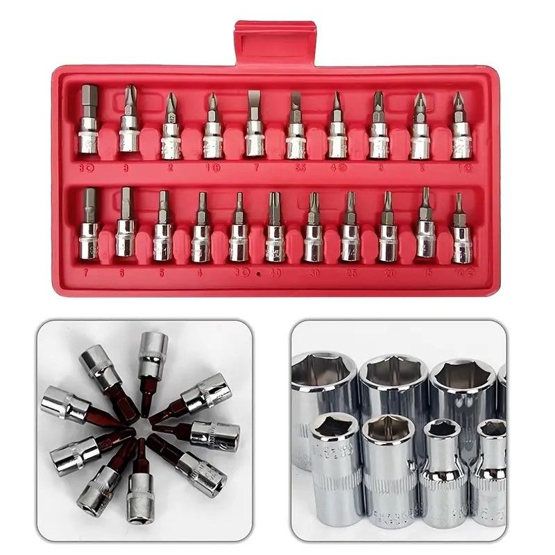46 Piece Tool Set For Home and Auto