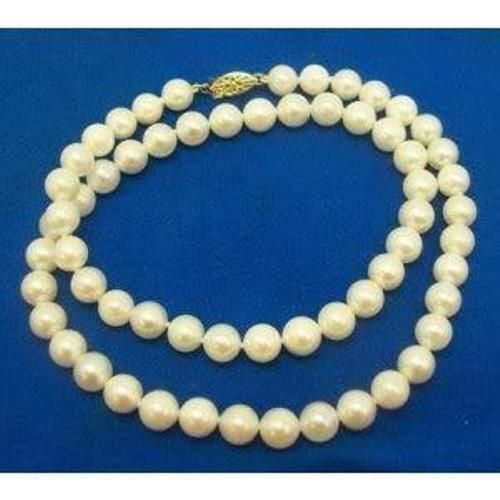 Akoya Genuine Pearl 7.5 mm Creamy Color Stunning String