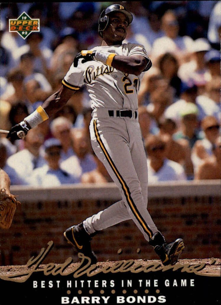 1992 Upper Deck Barry Bonds T2 Pittsburgh Pirates