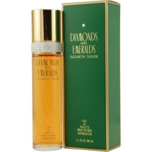 Diamonds & Emeralds EDT Spray Perfume by Elizabeth Taylor 3.3 oz
