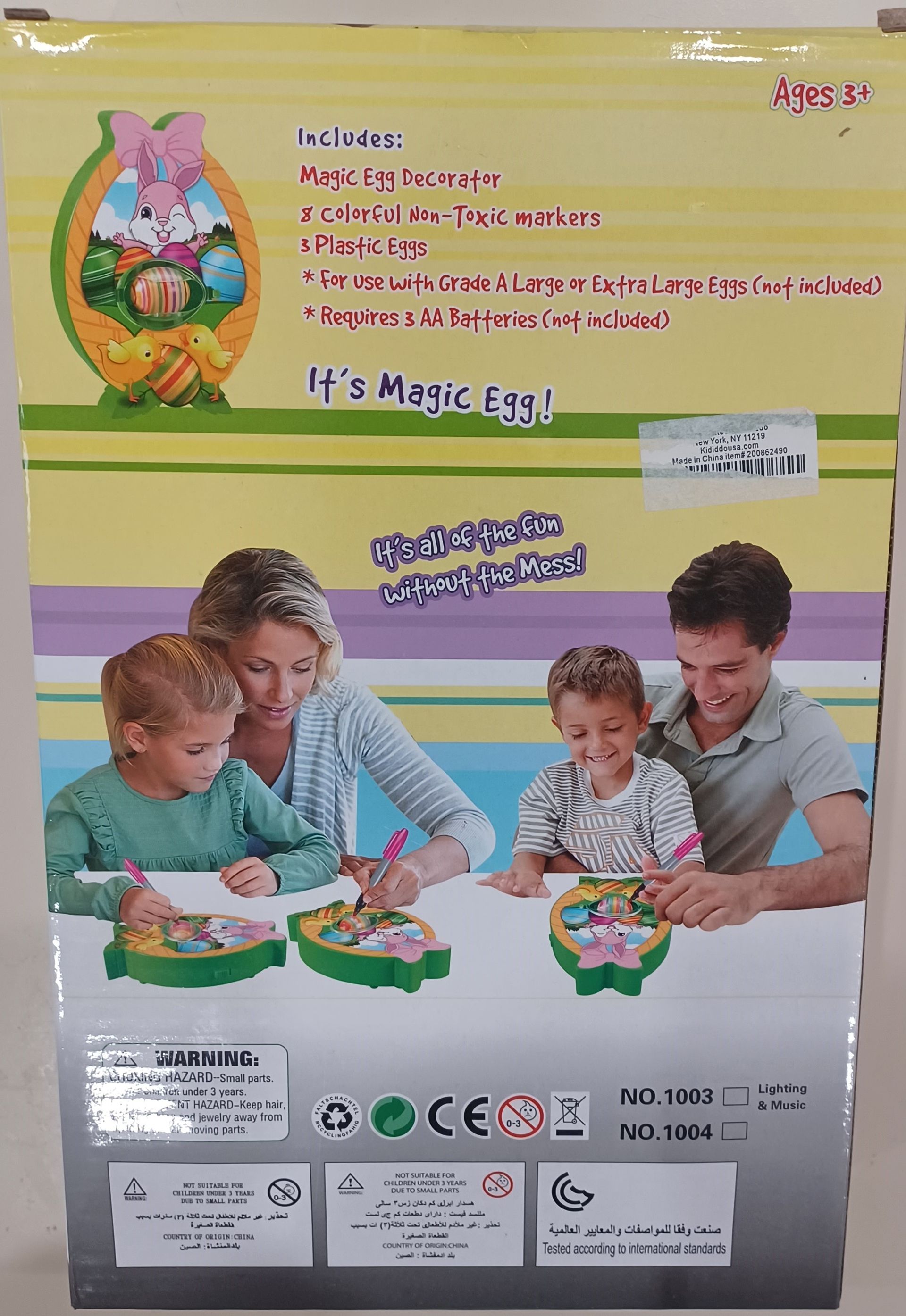 The Magic Egg Decoration Kit - Let you imagination go, design whatever you want