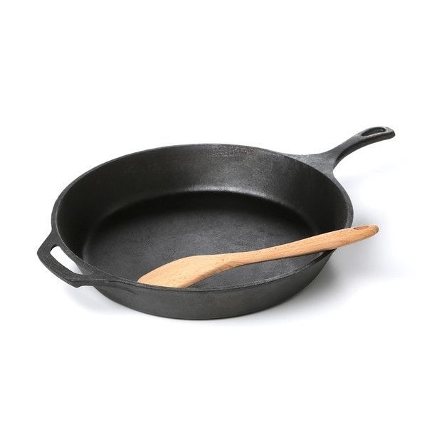 Pre-Seasoned Cast Iron 14-inch Round Skillet  - FREE SHIPPING
