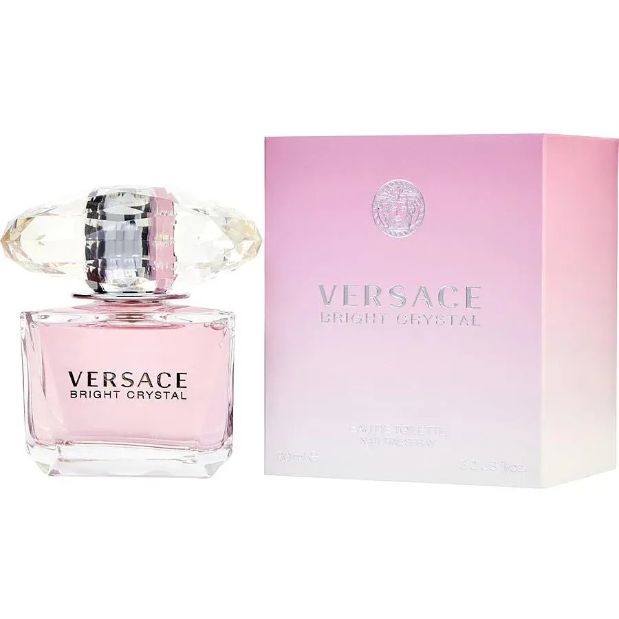 Versace Bright Crystal Eau De Toilette Spray 3 oz for Women