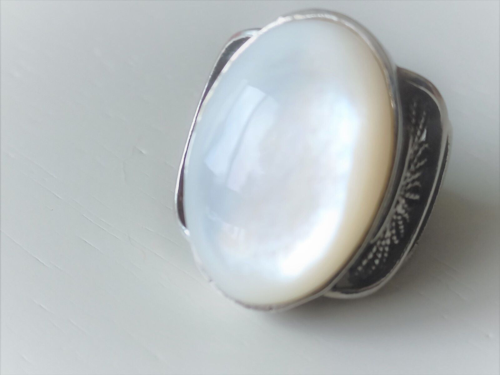 Womens Ring Size 6 Silver .950  12 Grams Brand New Never Worn