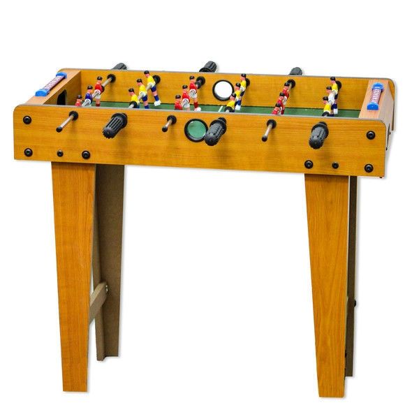 Wooden 27-inch Foosball Table with Legs - FREE SHIPPING