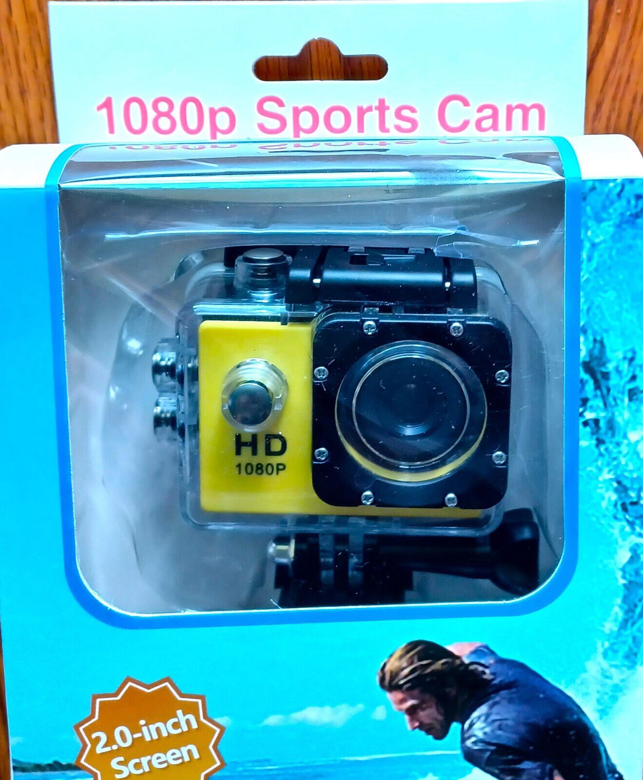 1080p Sports Camera Full HD Waterproof up to 30 Meters