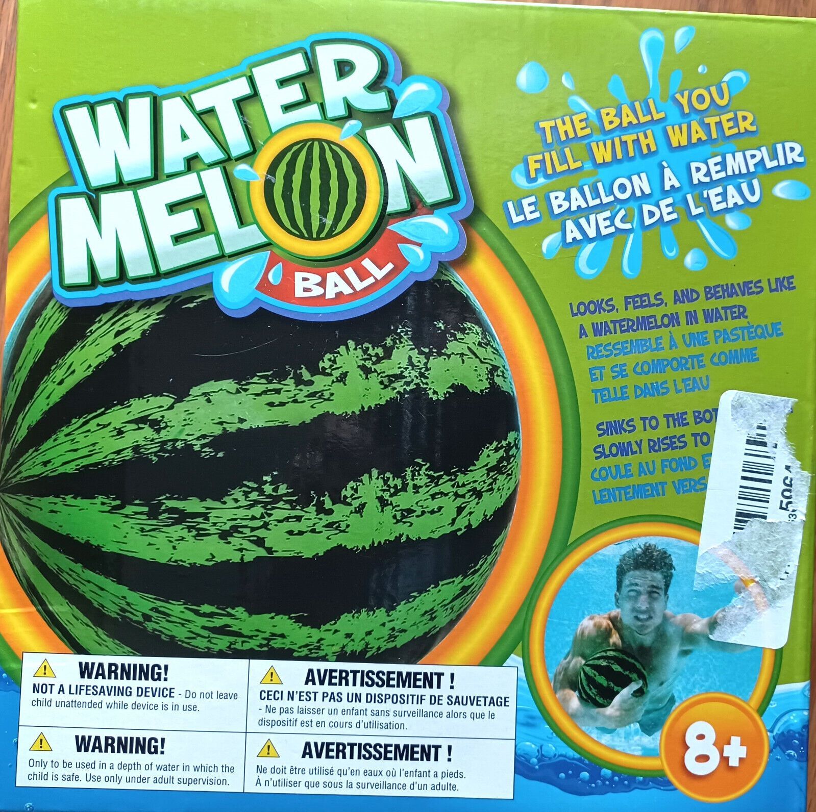 Original Watermellon Ball Toy for the pool for Ages 8+