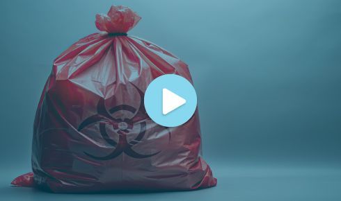 Medical waste bag