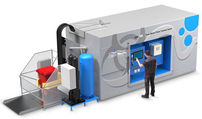 OMW-400 medical waste sterilizer