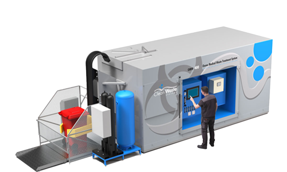 OMW-400 medical waste processor