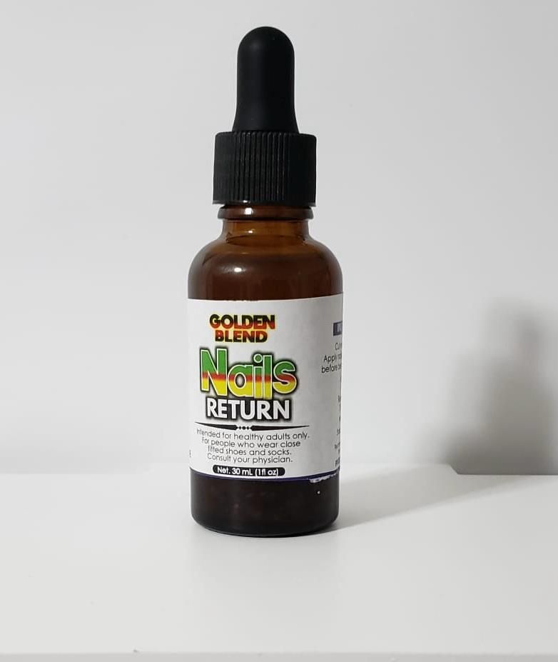 Amber bottle of 