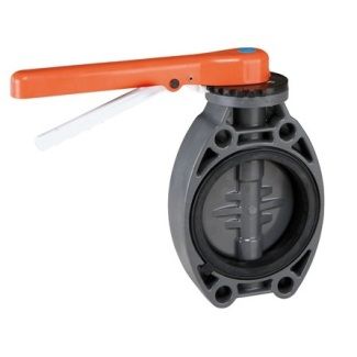 Valvola a farfalla in PVC serie standard: