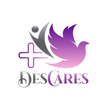 Logo with cross, dove, and stylized figure; text reads 