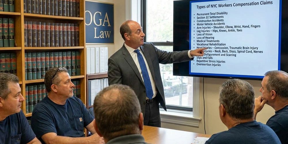Lecture on Workers Compensation Lawyers NY - OGA Law Firm