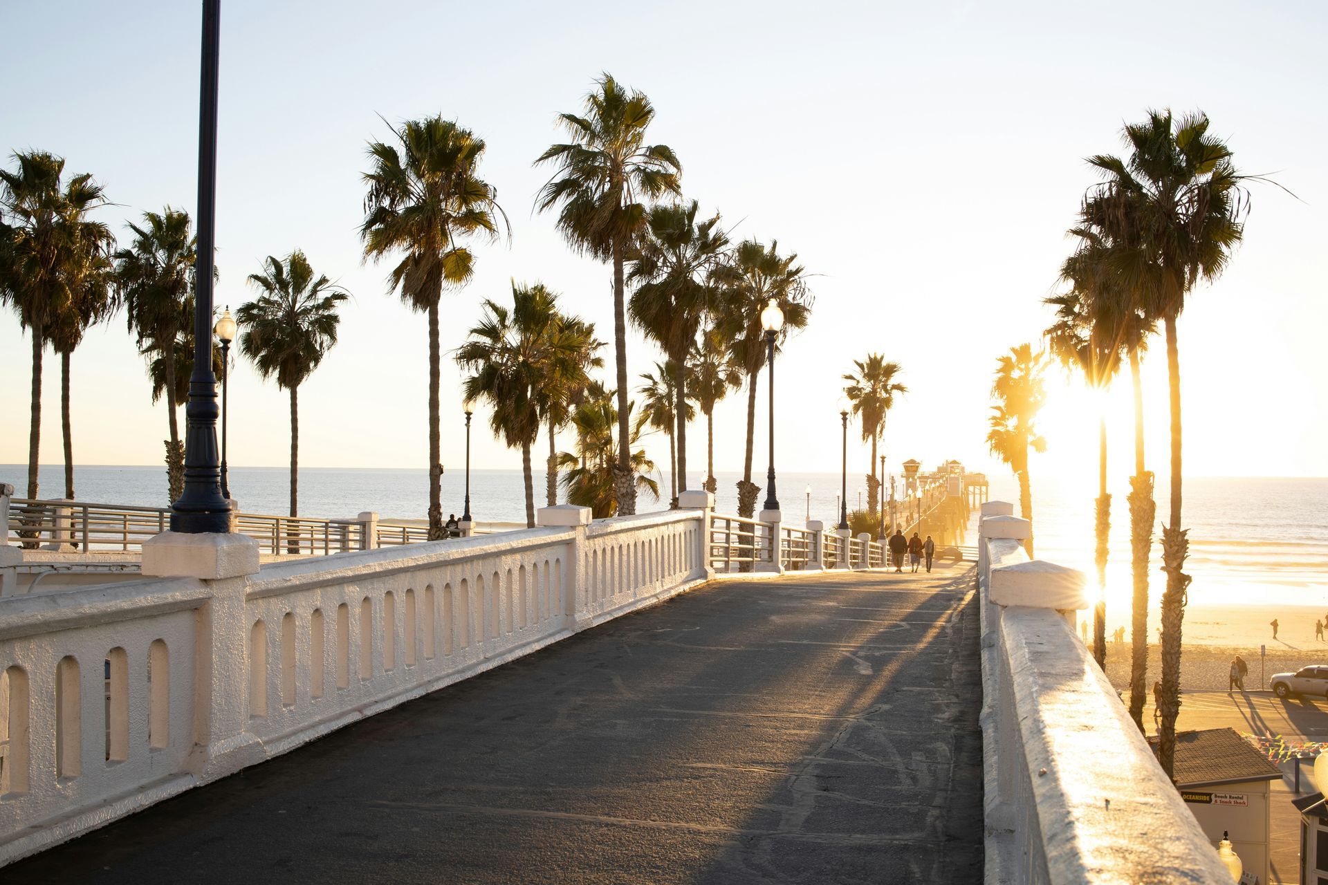 Local appliance repair services in Oceanside, CA by Blue Fox Appliance Repair, featuring the iconic Oceanside Pier