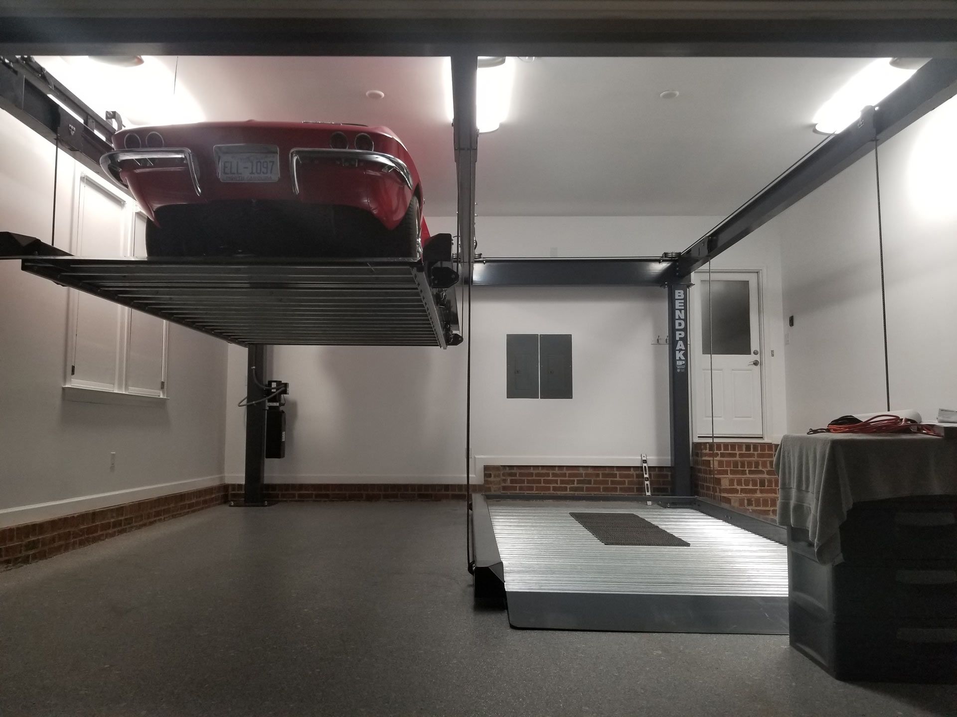 cost to install a garage storage lift