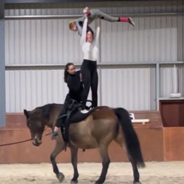 equestrian vaulting