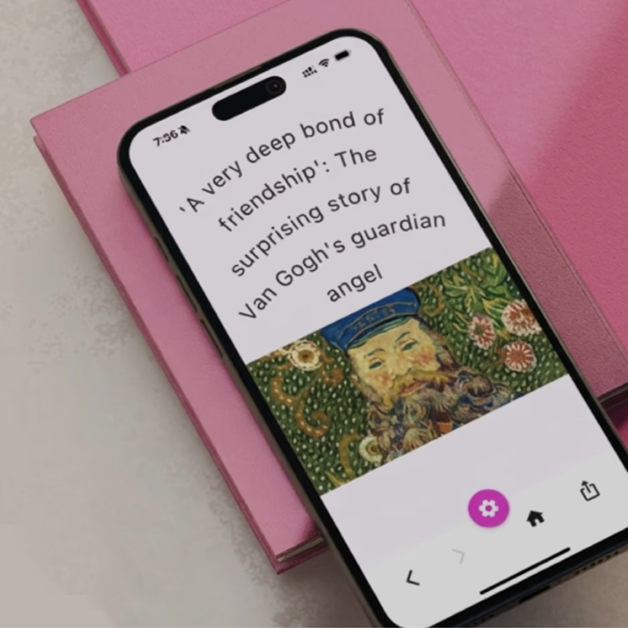 Summerbell app on an iPhone screen