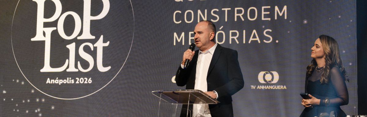 Pop List Anápolis 2026 premia as marcas mais lembradas pelos consumidores