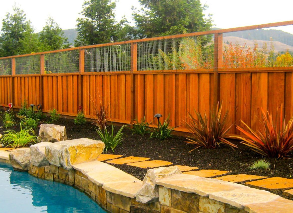 Custom Redwood Fence company