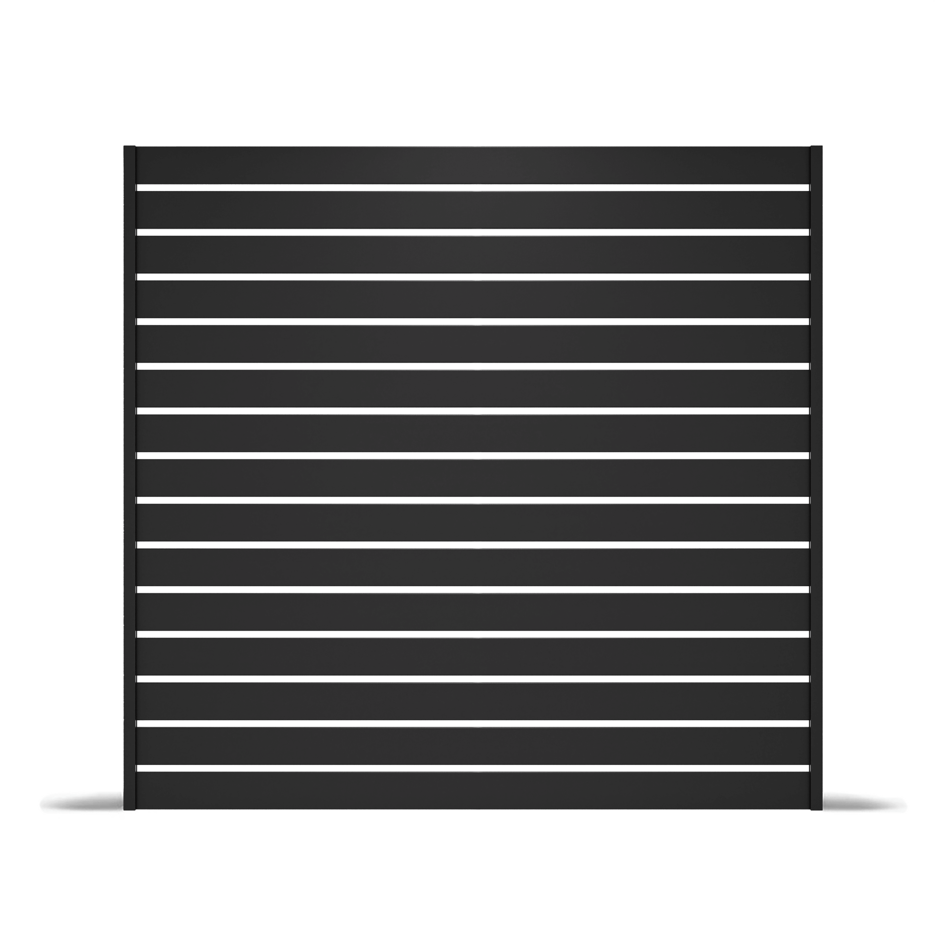 Example of Sleekfence semi privacy fencing