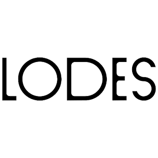 Logo LODES in lettere maiuscole nere su sfondo bianco.