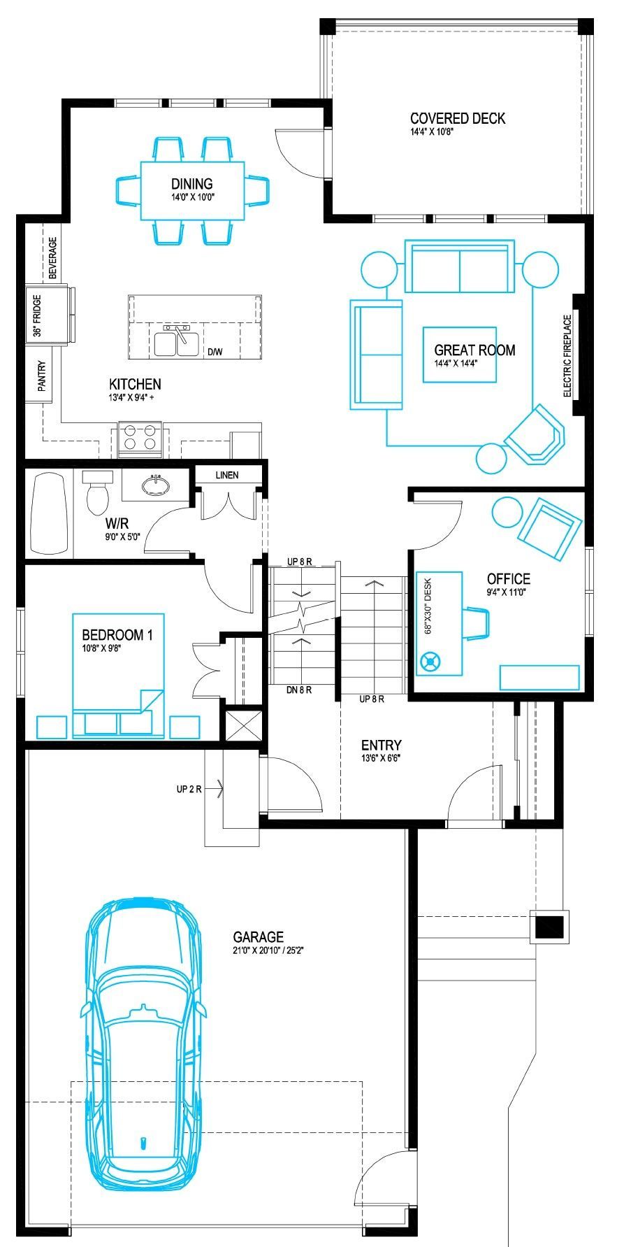 Macy Main Floor Plan