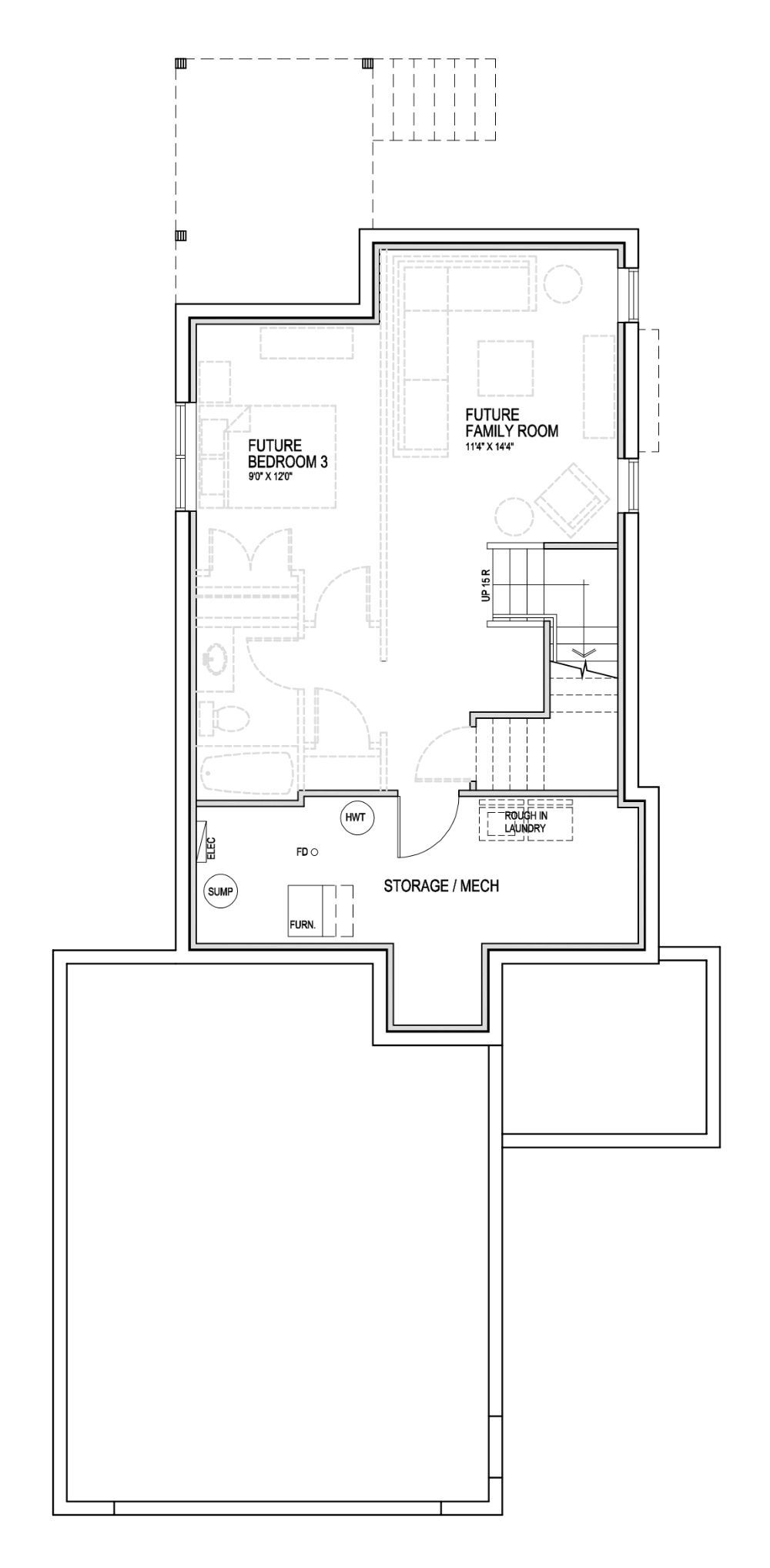 Caleigh Basement Floor Plan