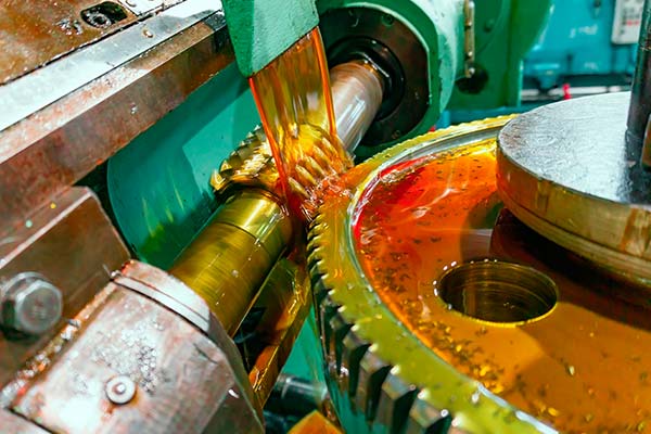 impianto industriale lubrificato