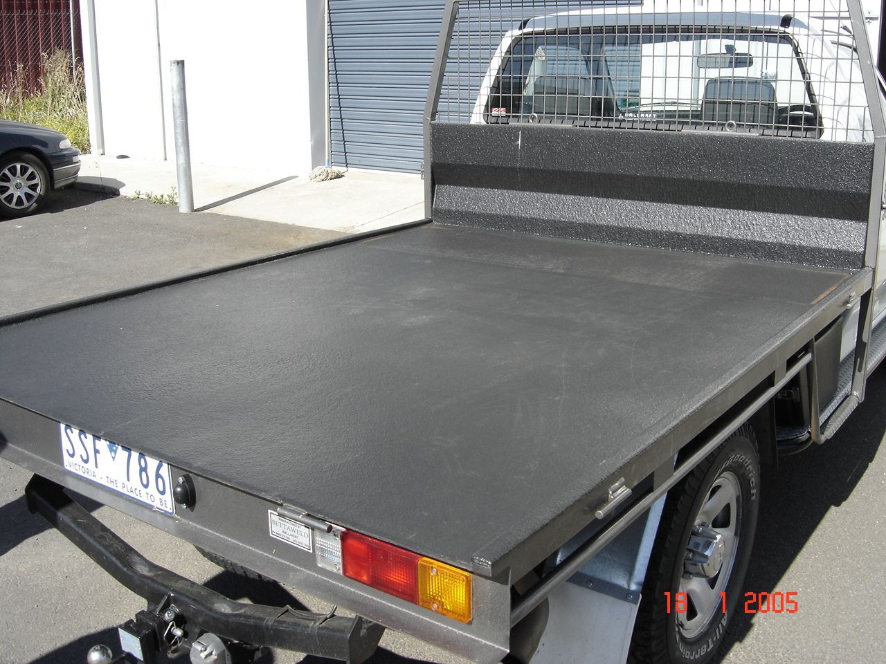 Spraying Car