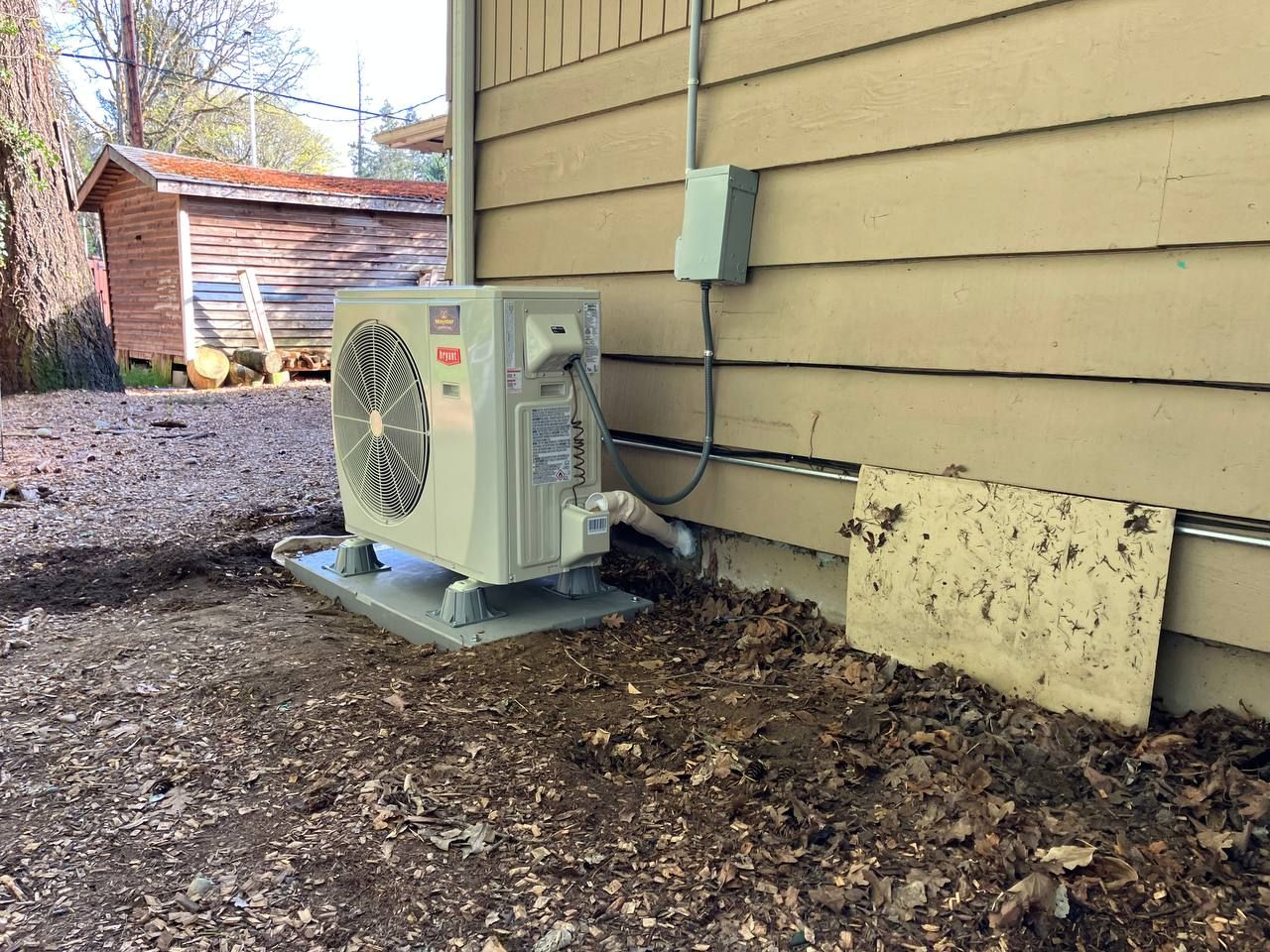 Heat Pump Installation in Gig Harbor, WA by Mayster heating and air