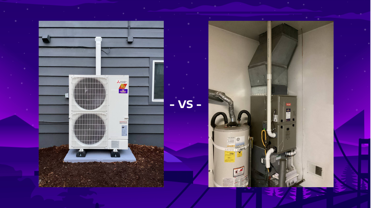 Mayster Heating & Air comparison: Heat pump vs gas furnace efficiency for Lakewood and Pierce County