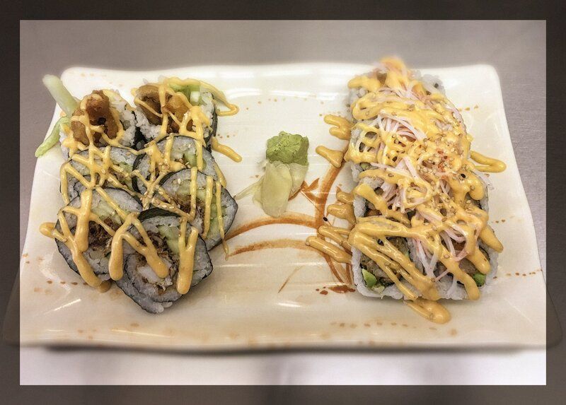 Sakura and Spider Rolls