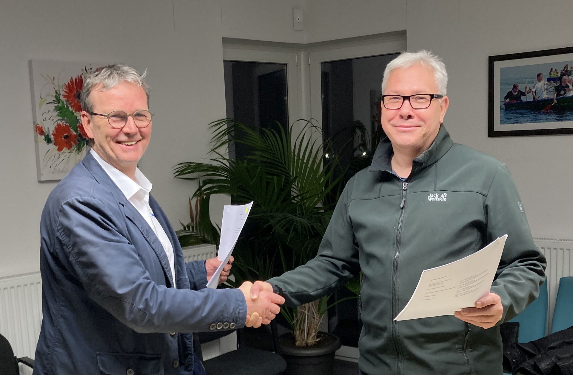 Volker Englert und Dirk Sasson
