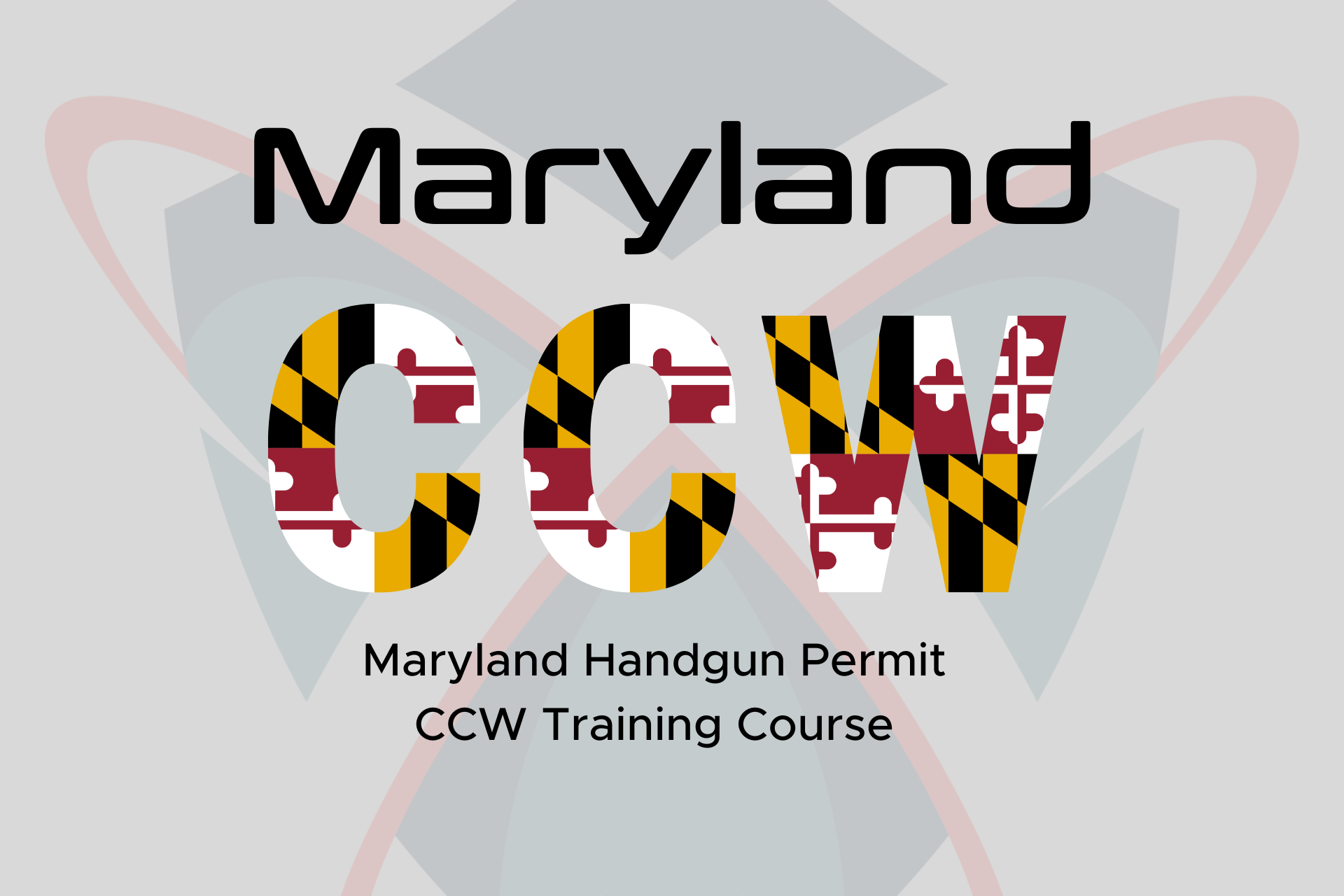 Maryland Handgun Permit CCW Training Course