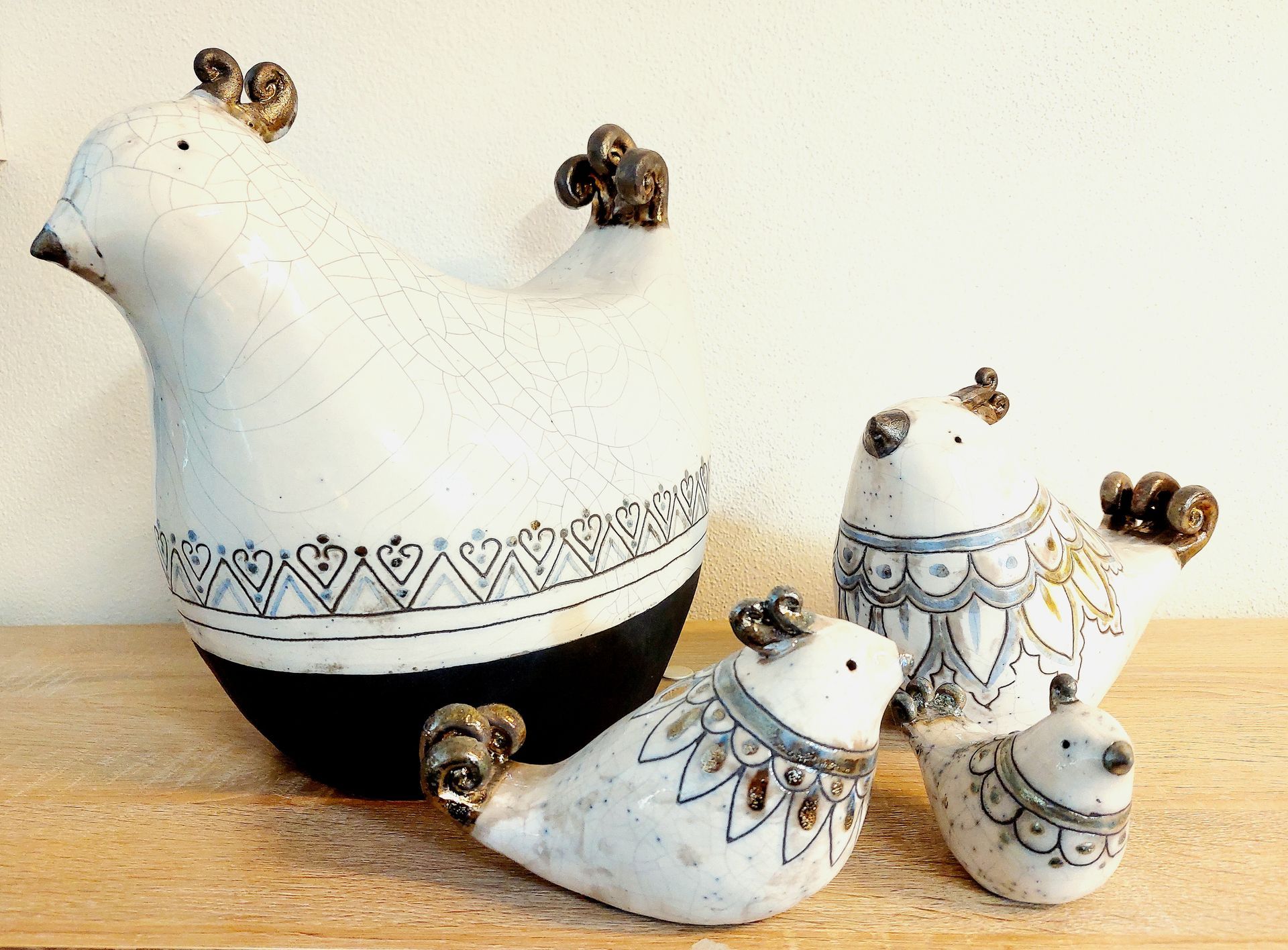 galline ceramica