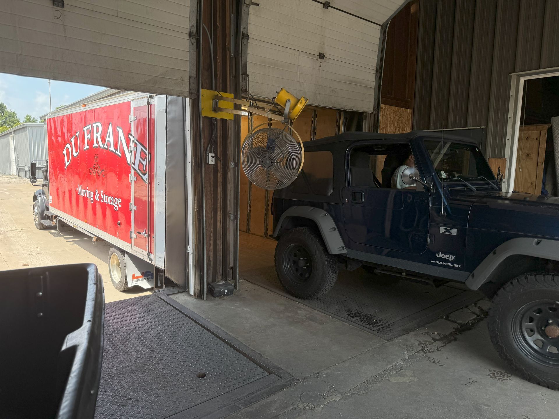A semi-truck with the name