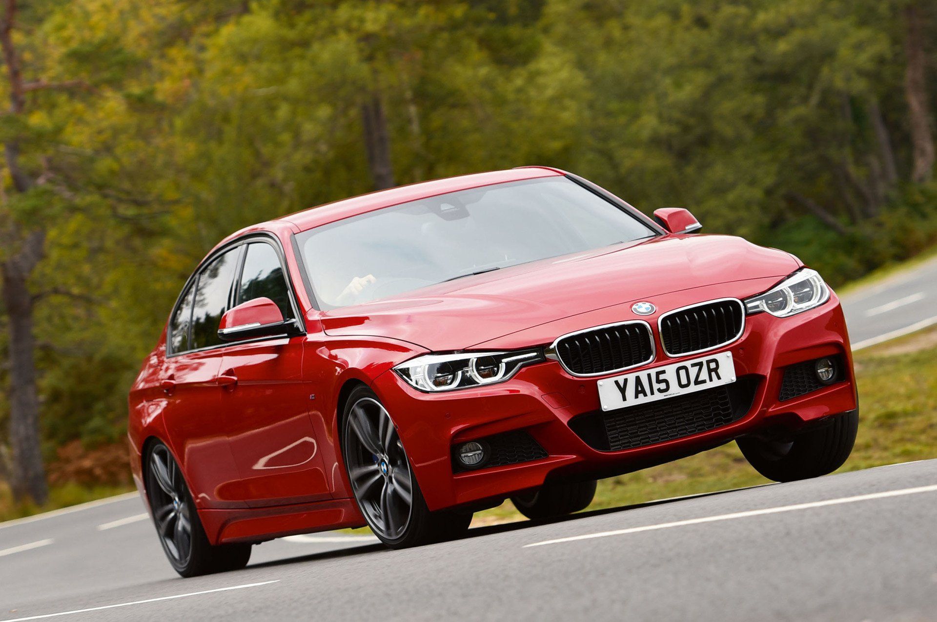 BMW Drivetain Red Car