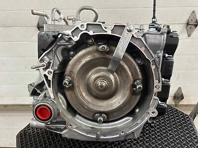 Ford 10R80 Transmission showing the torque converter and bell housing with visible components and connections