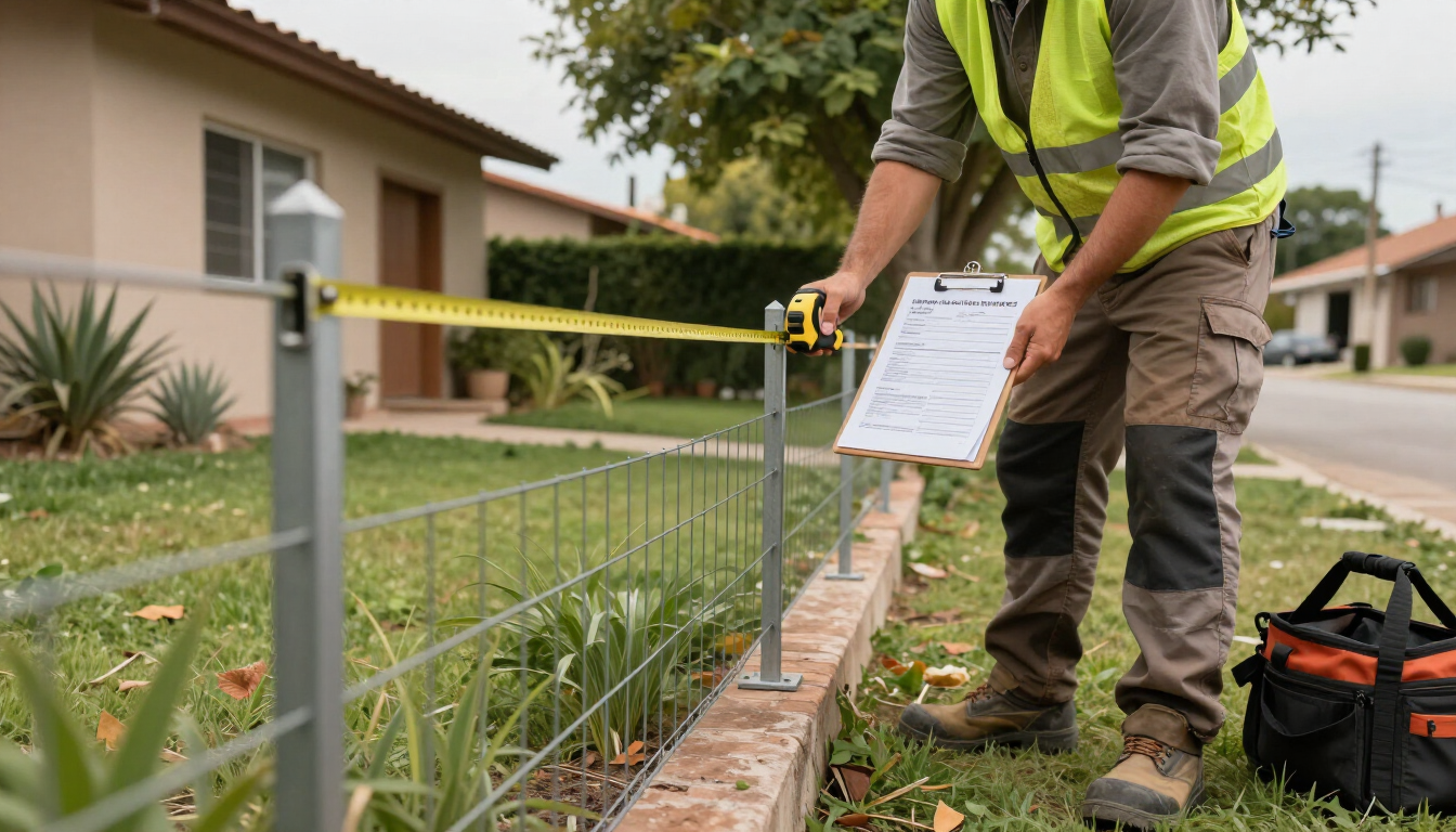 Medición de un terreno para presupuesto sin cargo para instalación de cercos en Tigre