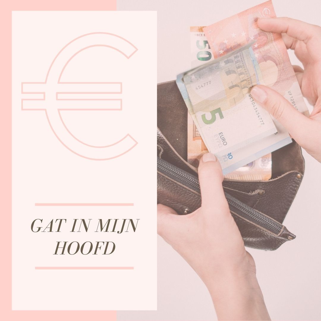 A wallet with Euro notes is held by hands next to an Euro symbol. Text reads 