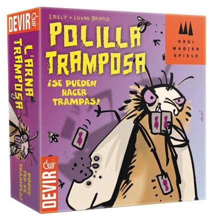 Polilla Tramposa juego de cartas