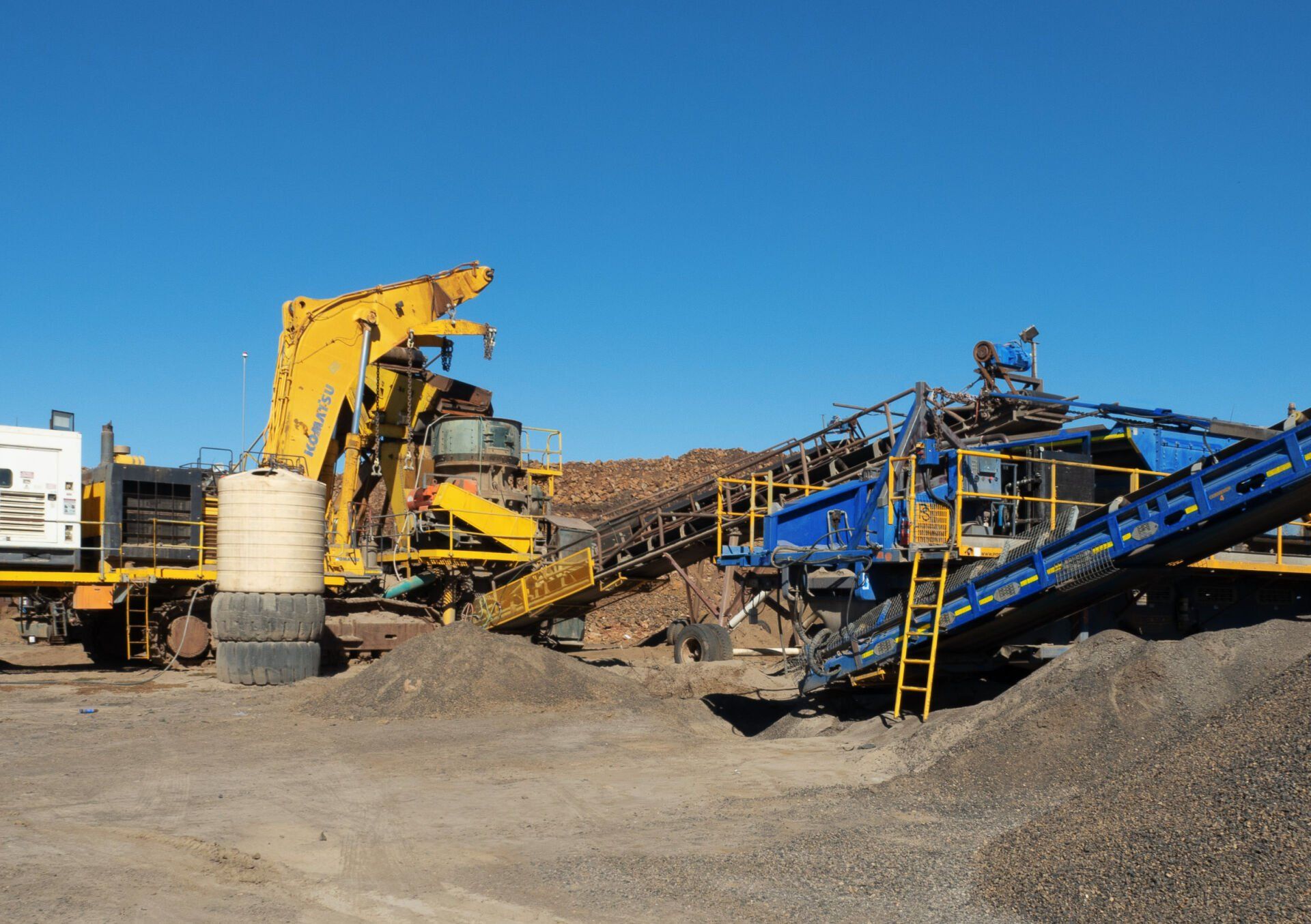 Concrete Crushing Operation — Quarry Products In Moranbah, QLD